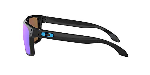 Oakley Holbrook 9102f5 Gafas de Sol, Polished Black, 57 para Hombre