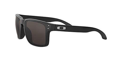 Oakley Holbrook - Gafas de sol, Unisex, Negro (Matte Black/Warm Grey S3), Talla única