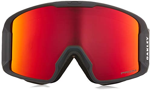 Oakley Lineminer 707002 0 Gafas Deportivas, Hombre, Matte Black, Prizm Torch Iridium/Cat 2