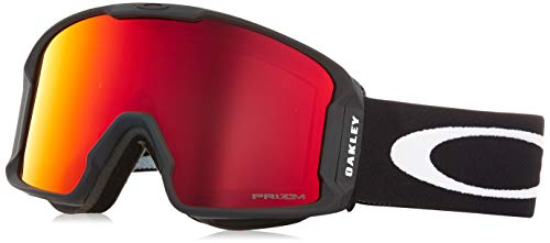 Oakley Lineminer 707002 0 Gafas Deportivas, Hombre, Matte Black, Prizm Torch Iridium/Cat 2