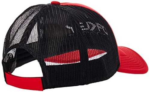 Oakley Men's Factory Pilot Trucker Adjustable Hats,One Size,Red Line