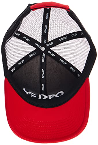 Oakley Men's Factory Pilot Trucker Adjustable Hats,One Size,Red Line