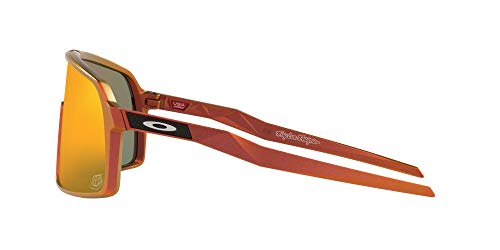 Oakley Men's OO9406 Sutro Rectangular Sunglasses, Red Gold Shift/Prizm Ruby, 37mm