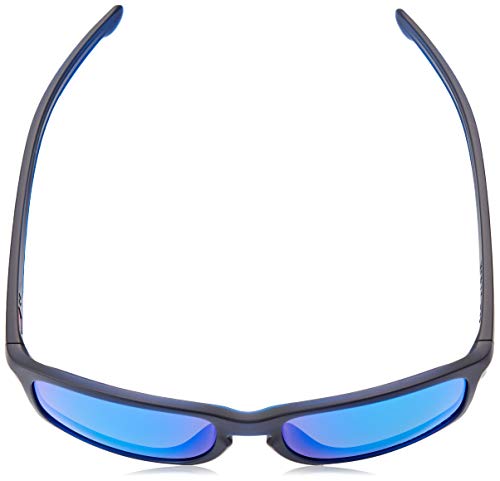 Oakley Men's Sliver Stealth Asian Fit Sunglasses,OS,Matte Translucent Blue/Prizm Sapphire