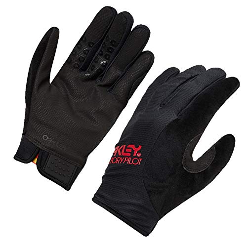 Oakley Men's Warm Weather MTB Cycling Gloves - Blackout/Large