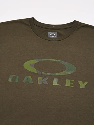 Oakley O Bark Camiseta, Pincel Oscuro, L para Hombre