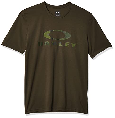 Oakley O Bark Camiseta, Pincel Oscuro, L para Hombre