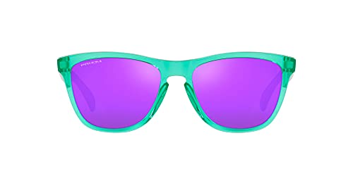 Oakley Oo9013 Frogskins, Gafas Unisex Adulto, Translucent Celeste/Prizm Violet, 59