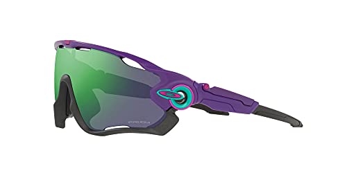 Oakley Oo9290 Jawbreaker, Gafas Unisex Adulto, Matte Electric Purple/Prizm Jade, 31 cm