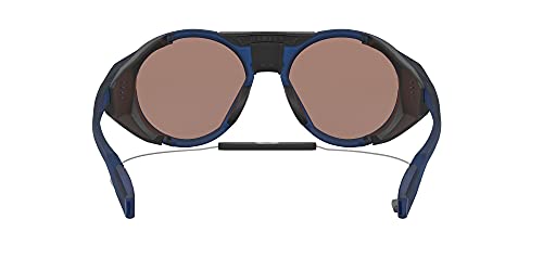 Oakley OO9440 Clifden Sunglasses+ Vision Group Accesorios Bundle, Matte Trans Blue/Prizm Deep Water Polarizado (944005),