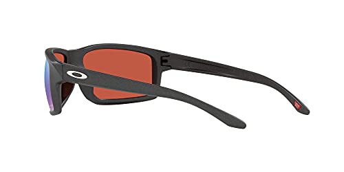 Oakley Oo9449 Gibston, Gafas Unisex Adulto, Steel/Prizm Snow Sapphire, 60 cm