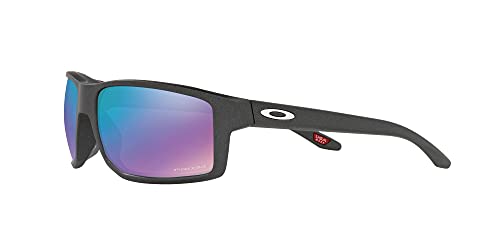 Oakley Oo9449 Gibston, Gafas Unisex Adulto, Steel/Prizm Snow Sapphire, 60 cm