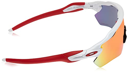 Oakley Radar EV Path - Gafas de Sol, Hombre, Blanco (Polished White/Prizm Road), talla del fabricante: 38