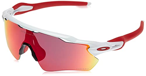 Oakley Radar EV Path - Gafas de Sol, Hombre, Blanco (Polished White/Prizm Road), talla del fabricante: 38