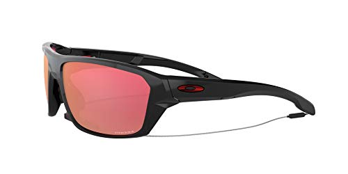 Oakley Split Shot Gafas, (Negro Pulido), 64 Unisex Adulto