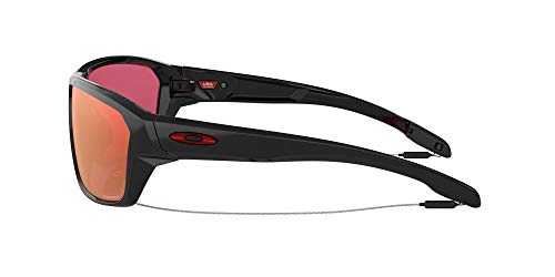 Oakley Split Shot Gafas, (Negro Pulido), 64 Unisex Adulto