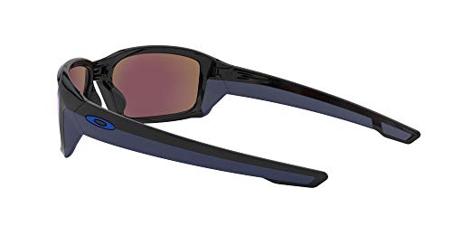 OAKLEY Straightlink Oo9331 933104 58 Mm Gafas de sol para Unisex, Negro/Azul, 0