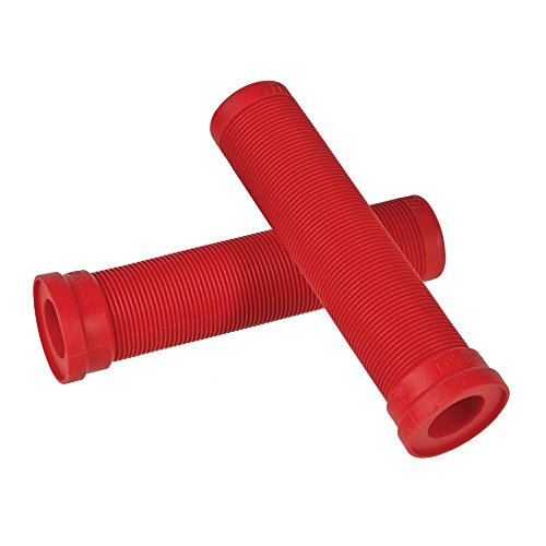 ODI Griffe Bmx Longneck Sl Flangeless, Puños para manillar (sin anillas), Rojo, 143 mm