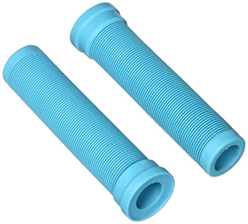 ODI MX Longneck SL - Puños para bicicleta sin brida, Azul (Hellblau), 135 mm