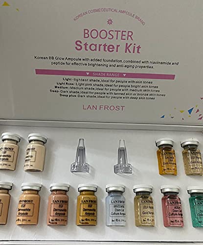 Odorylan Meso Booster Starter Kit 12 piezas Meso Microneedling Booster Starter Kit