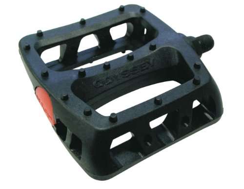 Odyssey Twisted PC - Pedal para BMX Negro Negro Talla:1/2"