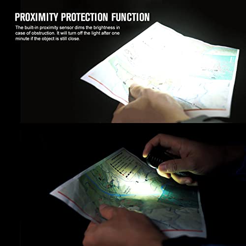 Olight PERUN 2 LED Linterna Frontal Lámpara de Cabeza USB Recargable de 2500 Lúmenes,166M MAX.IPX 8 Impermeable,Ideal para Trabajo y Actividades Exteriores como Pescar Correr y Camping