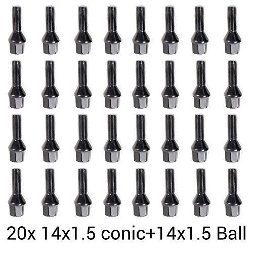 OMP SPEED SET SEPARADORES OMP 20MM 5X100 57.1 M14X1.5 CONIC+14X1.5 BALL