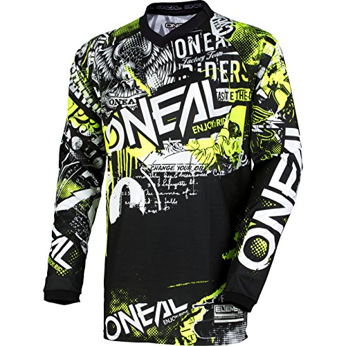 Oneal 0006-804 Equipación para Montar En Bicicleta y Motocross, L, Negro