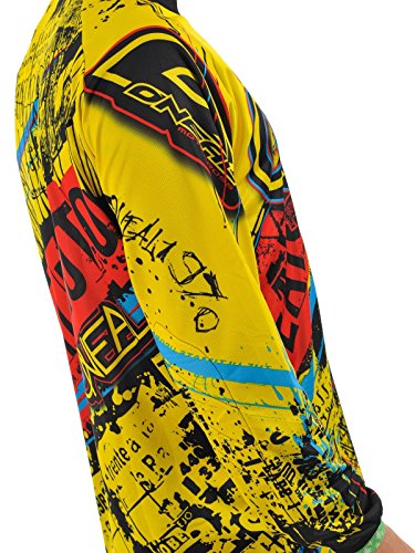 Oneal 0016A-503 Element 2014 Acid Motocross Jersey M Amarillo/Rojo