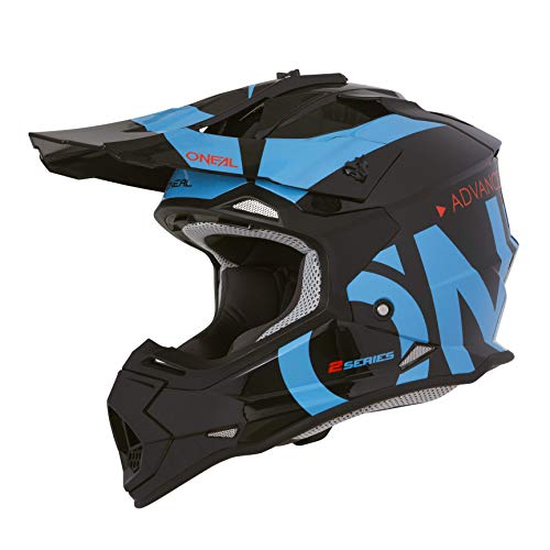 Oneal 2SRS RL Helmet Slick Black/Blue XL (61/62cm) Casco, Adultos Unisex