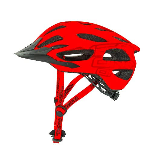 O'NEAL | Casco de Ciclismo de montaña | Enduro All-Mountain | Sistema de ventilación eficiente, Sistema de Ajuste de Talla, Aprobado por EN1078 | Casco Q RL | Adulto | Rojo | Talla XS/S/M