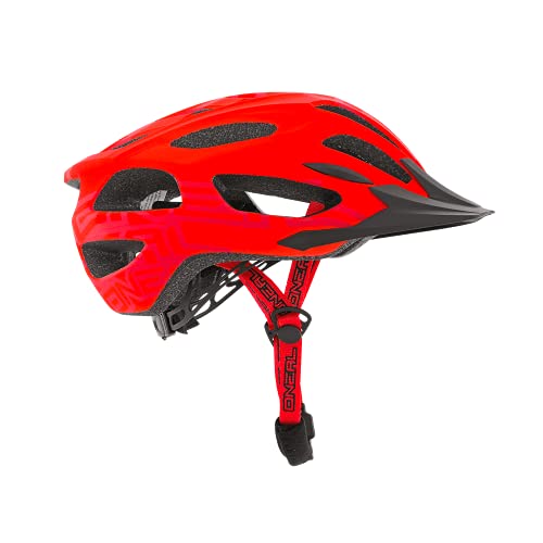 O'NEAL | Casco de Ciclismo de montaña | Enduro All-Mountain | Sistema de ventilación eficiente, Sistema de Ajuste de Talla, Aprobado por EN1078 | Casco Q RL | Adulto | Rojo | Talla XS/S/M