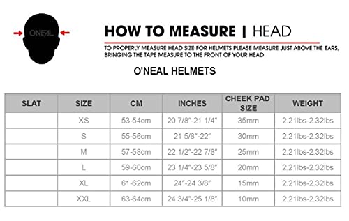 O'NEAL | Casco de Motocicleta | Enduro Street Adventure | Cubierta Exterior de Fibra de Vidrio Ligera, Forro extraíble y Lavable, Cierre magnético | Casco Slat Torment | Adultos | Negro | Talla M