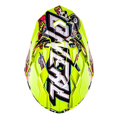 O'NEAL | Casco de Motocicleta | Moto Enduro | Aberturas de ventilación para un máximo Flujo de Aire y refrigeración Visera Solar integrada | Sierra Helmet Crank | Adultos | Multi | Talla L