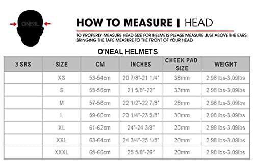 O'NEAL | Casco de Motocross | MX Enduro | Shell ABS, Estándar de Seguridad ECE 22.05, Ventilación para una óptima ventilación y refrigeración | 3SRS Helmet Ride | Adultos | Negro Azul | Talla XL