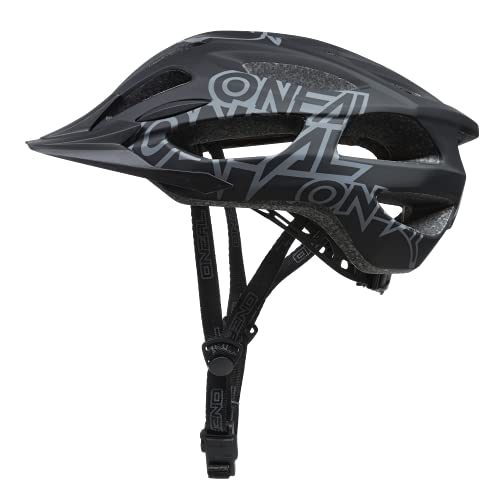O'NEAL | Casco Enduro All-Mountain Bike | Sistema de ventilación eficaz, Sistema de Ajuste de Talla, Aprobado por la EN1078 | Casco Q RL V.22 para Adultos (Negro, pequeño)