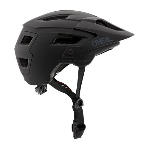 O'NEAL | Casco para Bicicleta de montaña | Enduro Aperturas de ventilación para refrigeración, Almohadillas Lavables, Norma de Seguridad EN1078 | Casco Defender Solid | Adultos | Negro | Talla L/XL