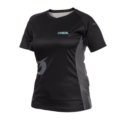 O'Neal | Maillot de Mountain Bike | MTB Mountain Bike DH Downhill FR Freeride | Material Transpirable, Corte Femenino | Soul Women's Jersey | Adult | Negro | Talla XL