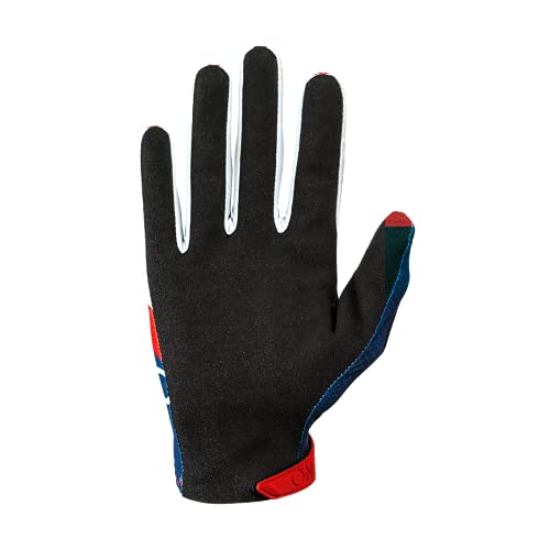 Oneal Matrix Glove Stacked Blue/Red S/8 Protecciones MX Motocross, Adultos Unisex