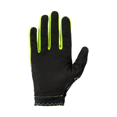 Oneal Matrix Youth Glove Attack Neon Yellow L/6 Protecciones MX Motocross, Adultos Unisex, Black/Neonyellow