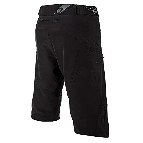 O'Neal | Pantalones de Ciclismo de montaña | MTB Mountain Bike DH Downhill FR Freeride | Material Impermeable y Transpirable, Poliéster | Rockstacker Shorts | Adultos | Negro | Talla 32/48