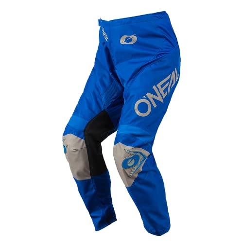 O'Neal | Pantalones de Motocicleta | Enduro Motocross | máxima Libertad de Movimiento, diseño Transpirable y Duradero | Pantalones Matrix Ridewear | Adultos | Azul Gris | Talla 40/56