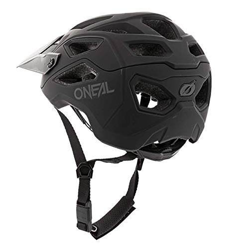 Oneal Pike 2.0 IPX Helmet Solid Black/Gray S/M (55-58cm) Casco Moto MX-Motocross, Adultos Unisex