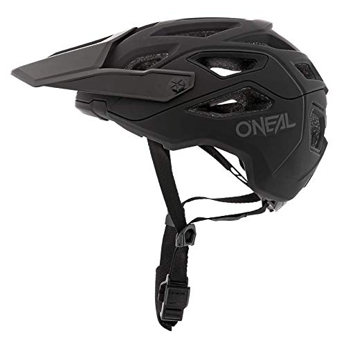 Oneal Pike 2.0 IPX Helmet Solid Black/Gray S/M (55-58cm) Casco Moto MX-Motocross, Adultos Unisex