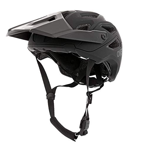 Oneal Pike 2.0 IPX Helmet Solid Black/Gray S/M (55-58cm) Casco Moto MX-Motocross, Adultos Unisex