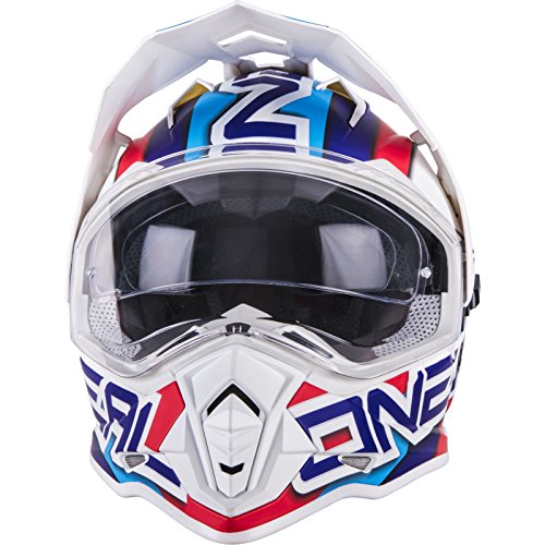 Oneal Sierra Helmet Circuit White/Blue S (55/56cm) Casco, Adultos Unisex