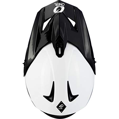 O'Neal Unisex Motocross Fullface Helm 8Series 2T, Schwarz, S, 0629