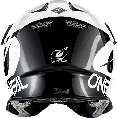 O'Neal Unisex Motocross Fullface Helm 8Series 2T, Schwarz, S, 0629