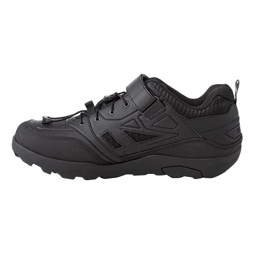 O'NEAL | Zapatos de Bicicleta | MTB Downhill Freeride | Alto Agarre, Sistema de Atado rápido para un Ajuste, ventilación de Malla | Zapatos Planos Traverse | Adultos | Negro Rojo | Talla 43