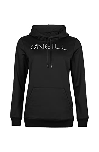 O'NEILL Active Fleece Hoodie Skifleece Langarmshirt Ski Funktionshirt Hood, Mujer, Negro, M